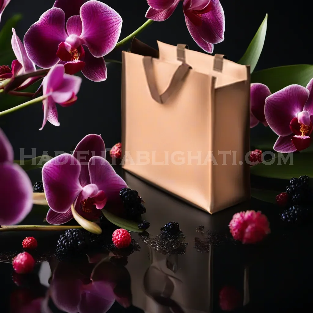 ساک خرید سوزنی 90 گرم مربع